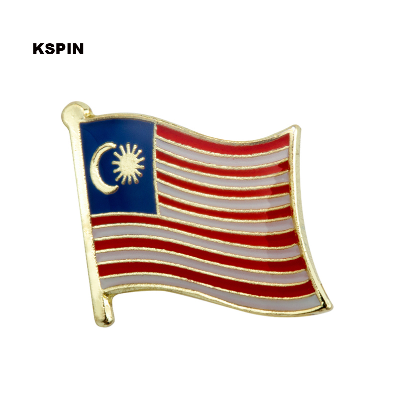 Golf Equipment Malaysia - Значок с флагом Малайзии, значок с