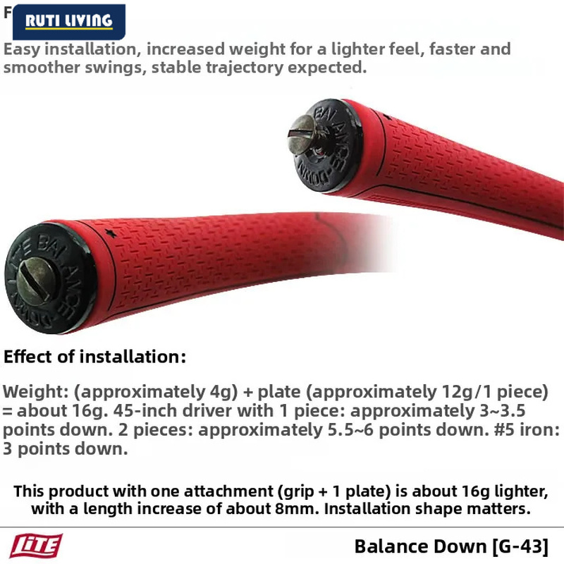 Оригинальные утяжелители для р – обзор и цена Golf Equipment Weight